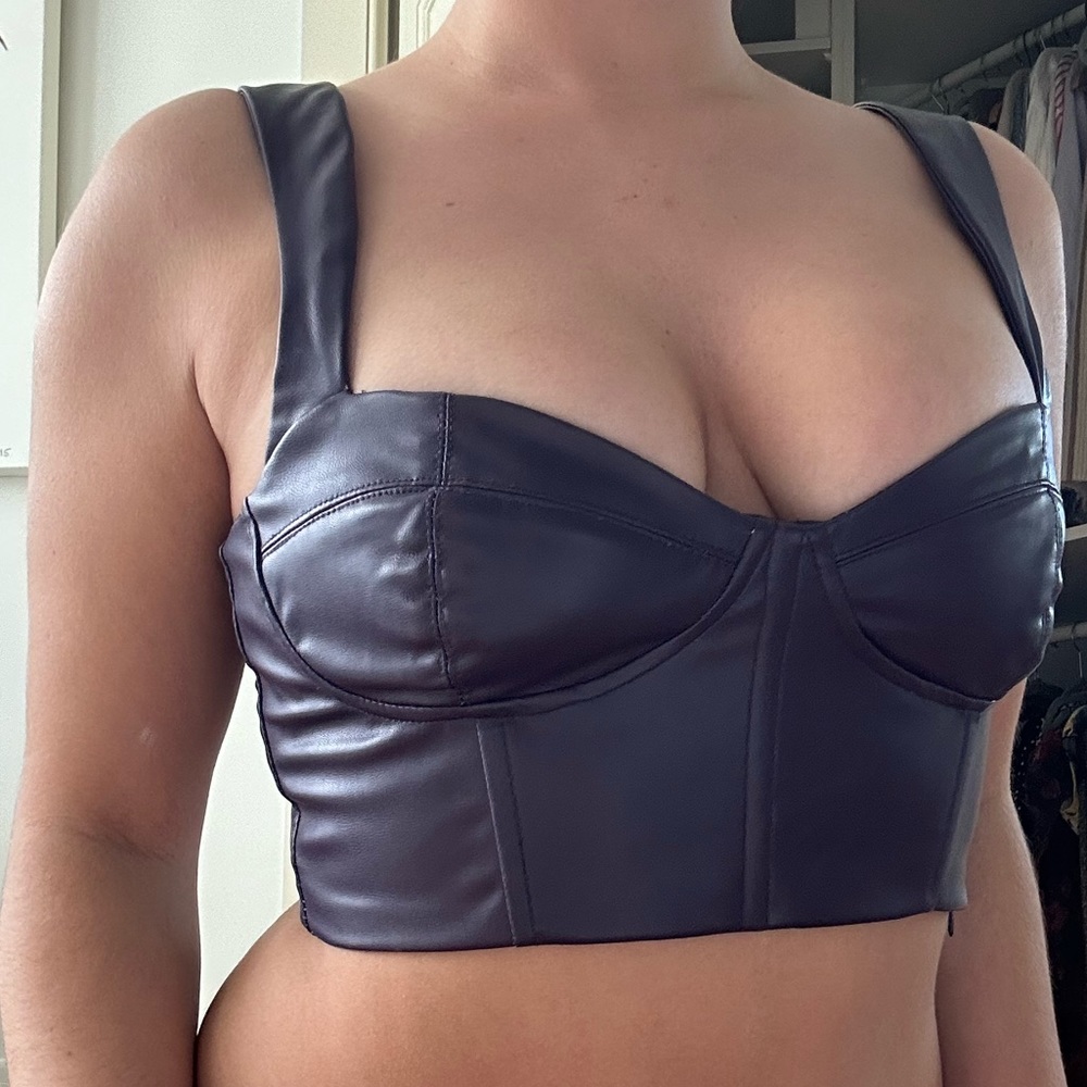Leather Top
